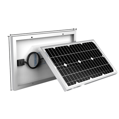 30 Watt 12 Volt Monocrystalline Solar Panel